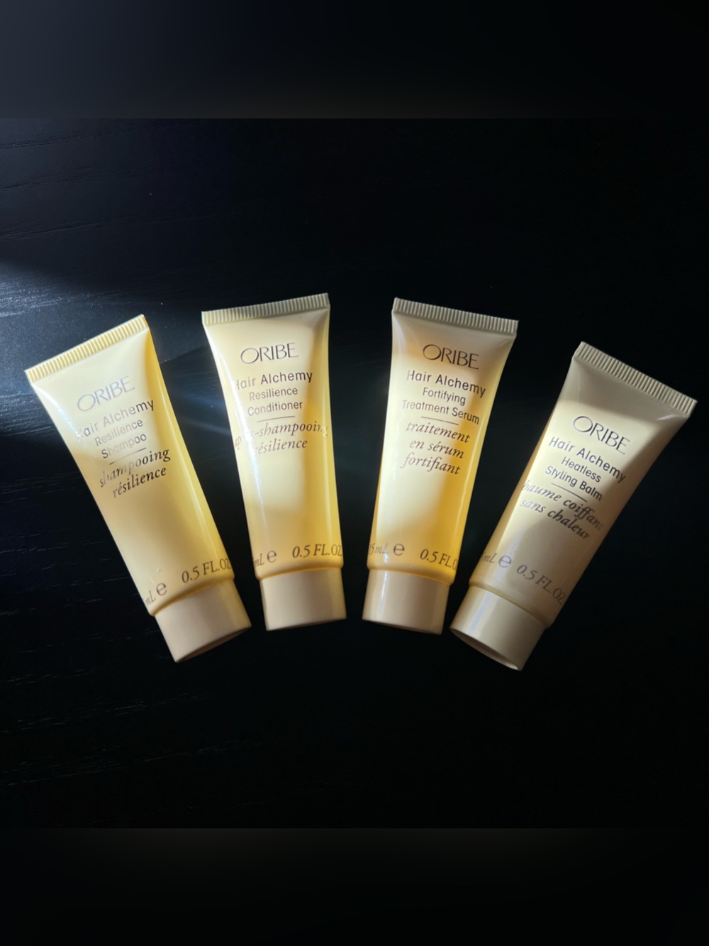 Oribe Hair Alchemy Mini Tube Set — Yellow Gradient Packaging - Picture 2 of 3